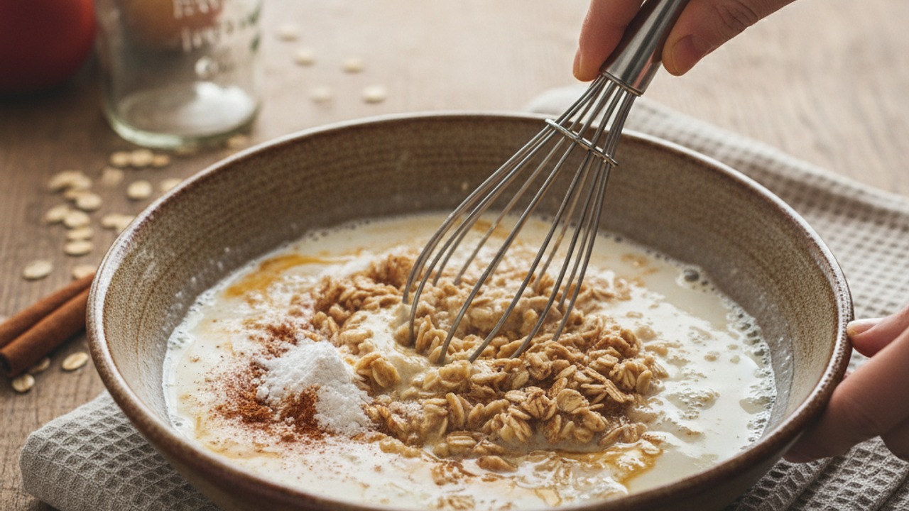 Make the oat batter