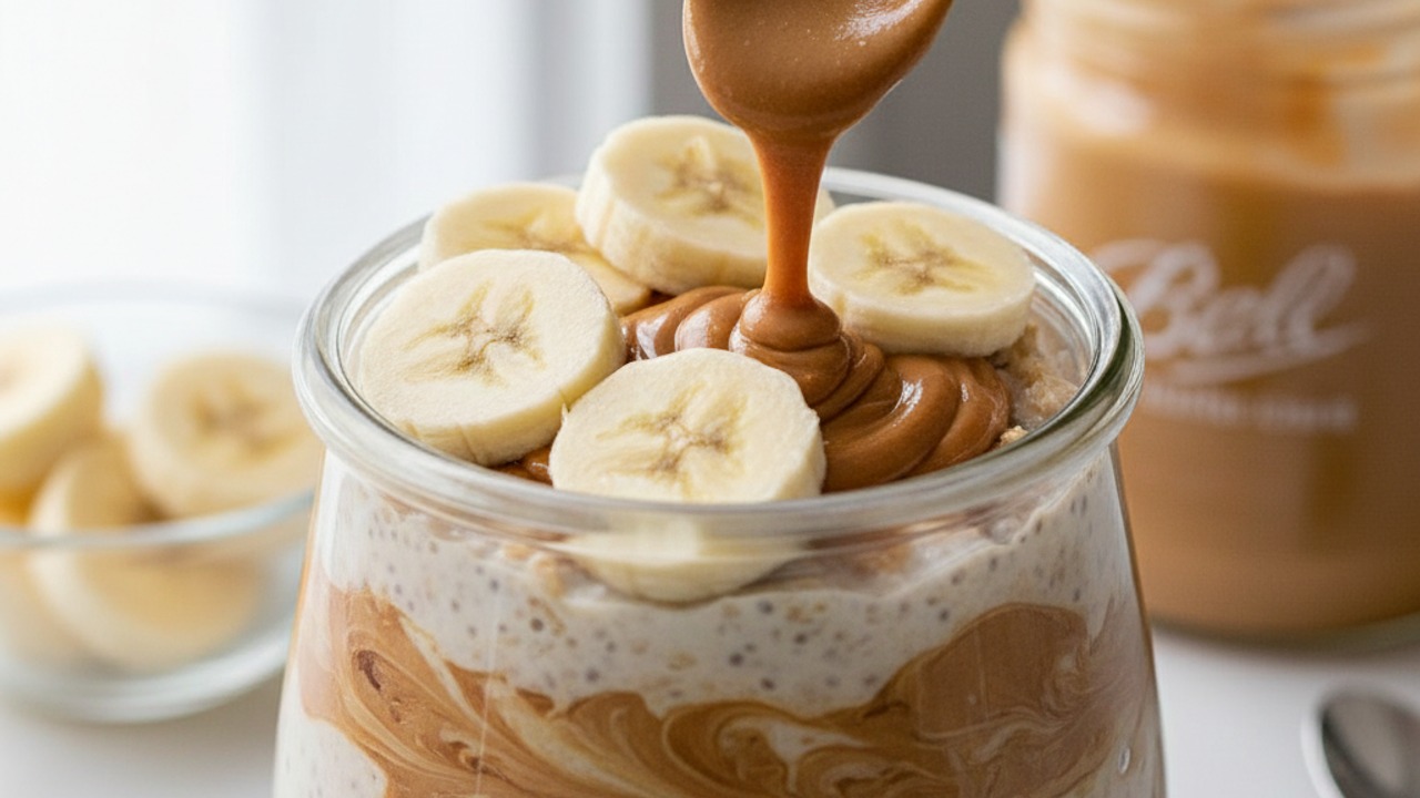 Finish the Peanut Butter Banana jar