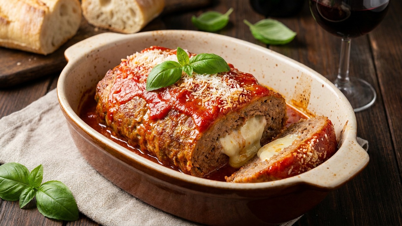 Italian Stuffed Meatloaf
