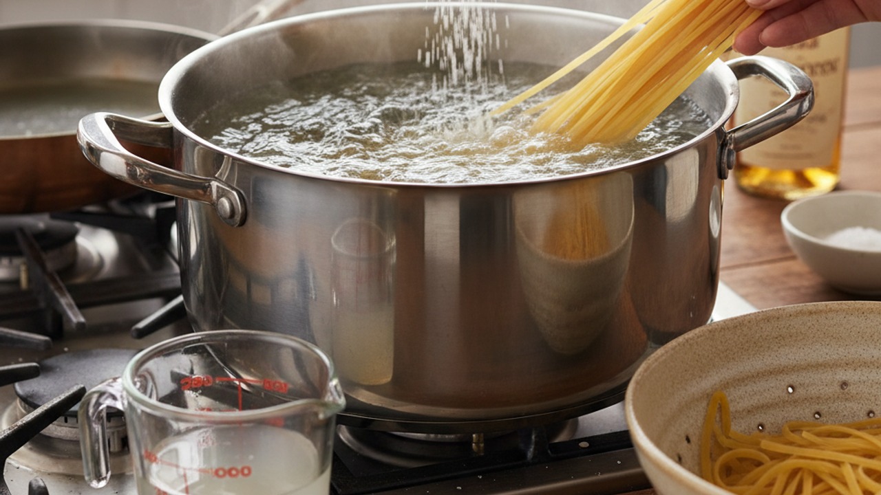 Cook the pasta