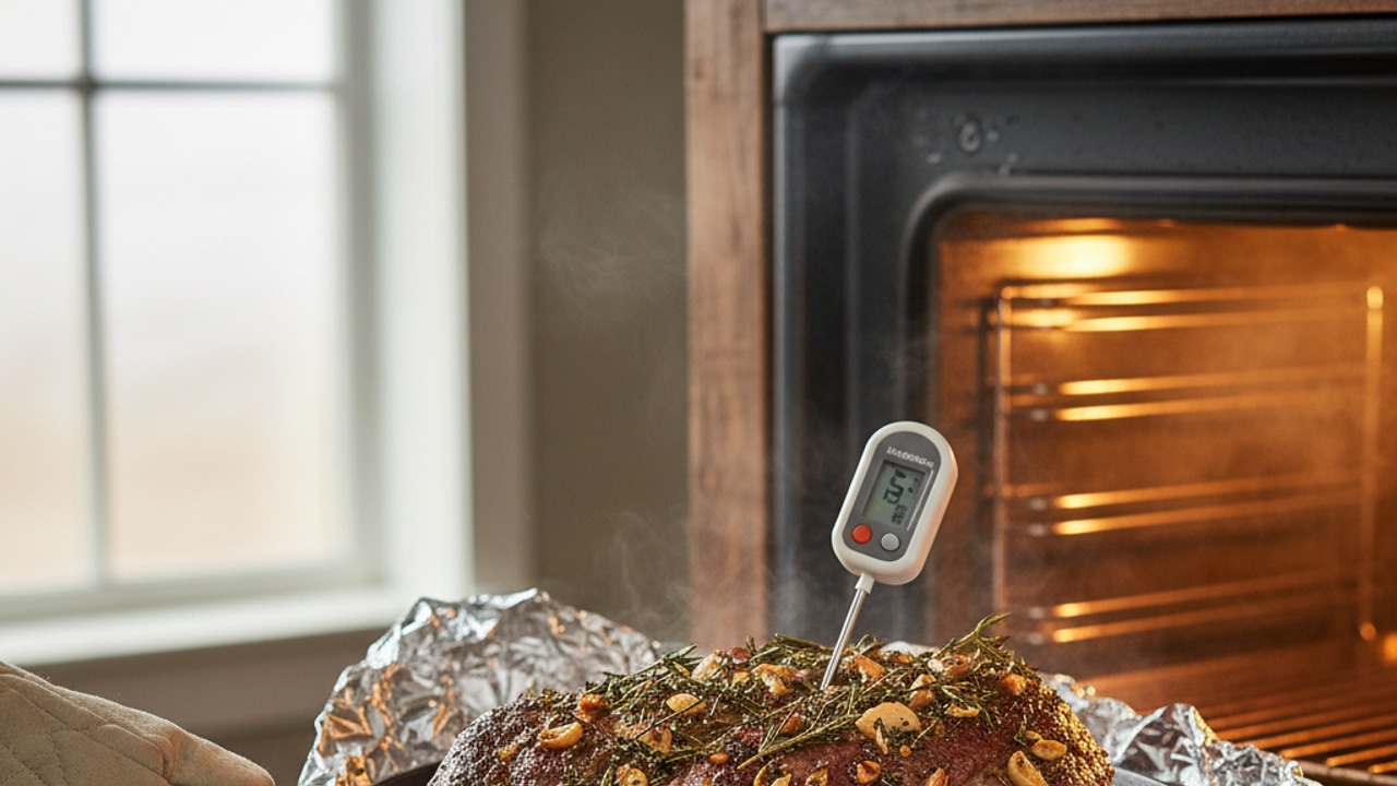 Roast to desired doneness and rest