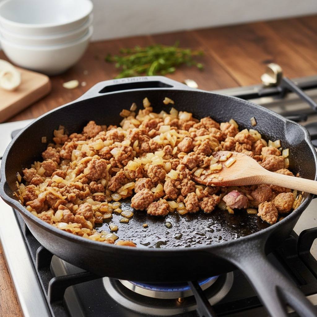 Cook the filling