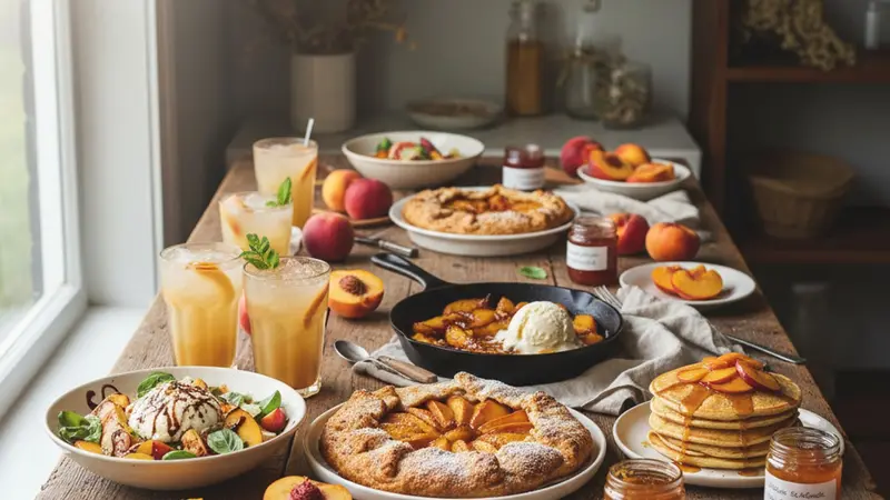Fresh Peach Recipes and Techniques