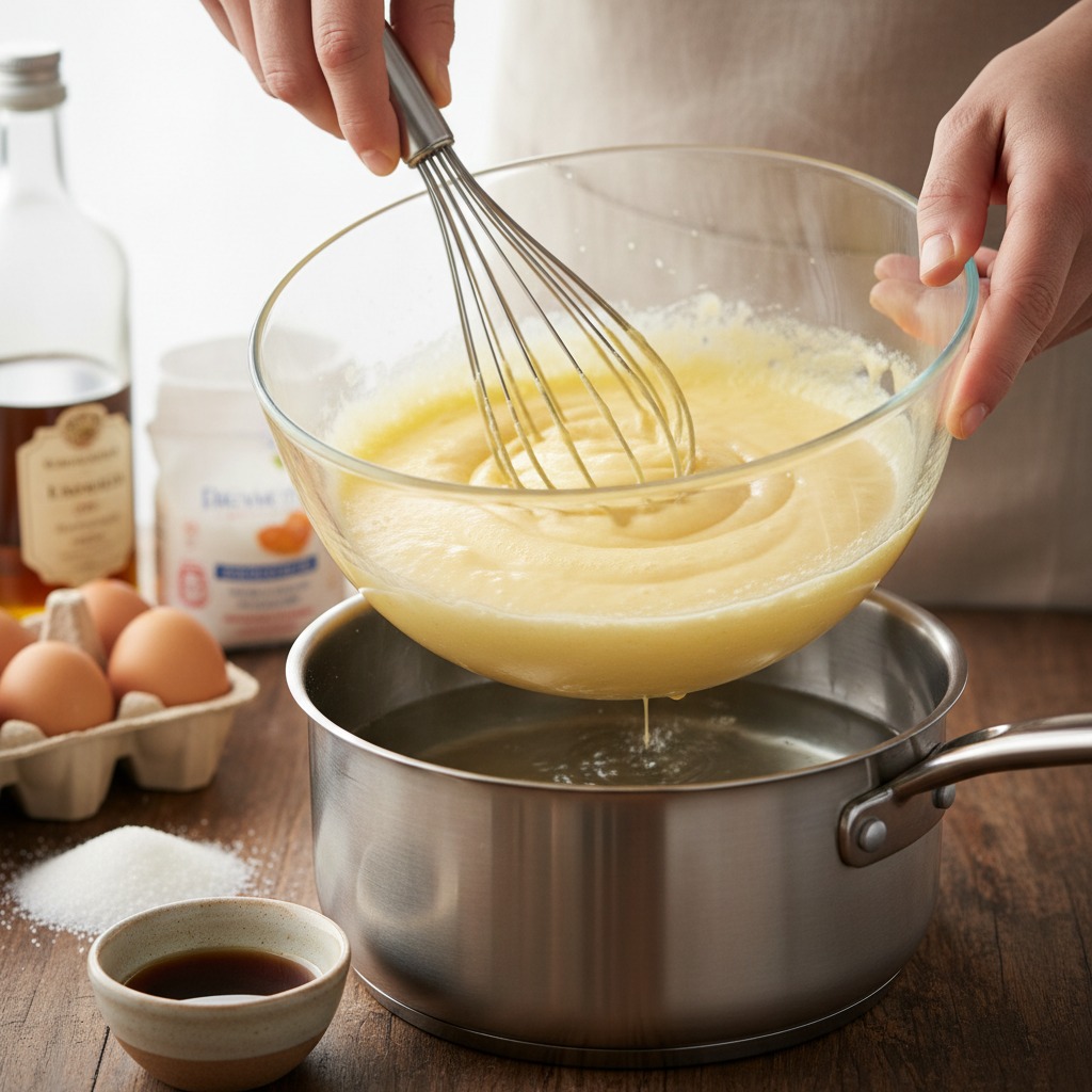 Make the zabaglione