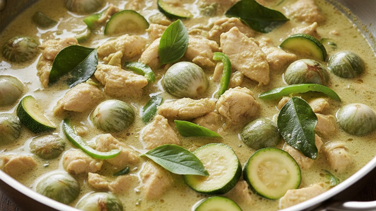 Simmer with vegetables until tender