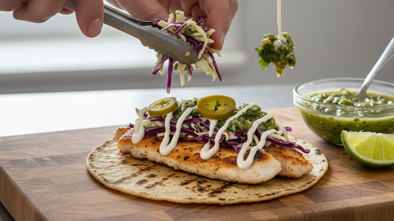 Assemble the tacos