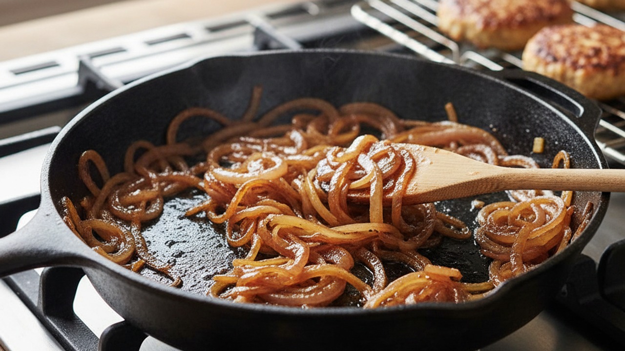 Caramelize the onions