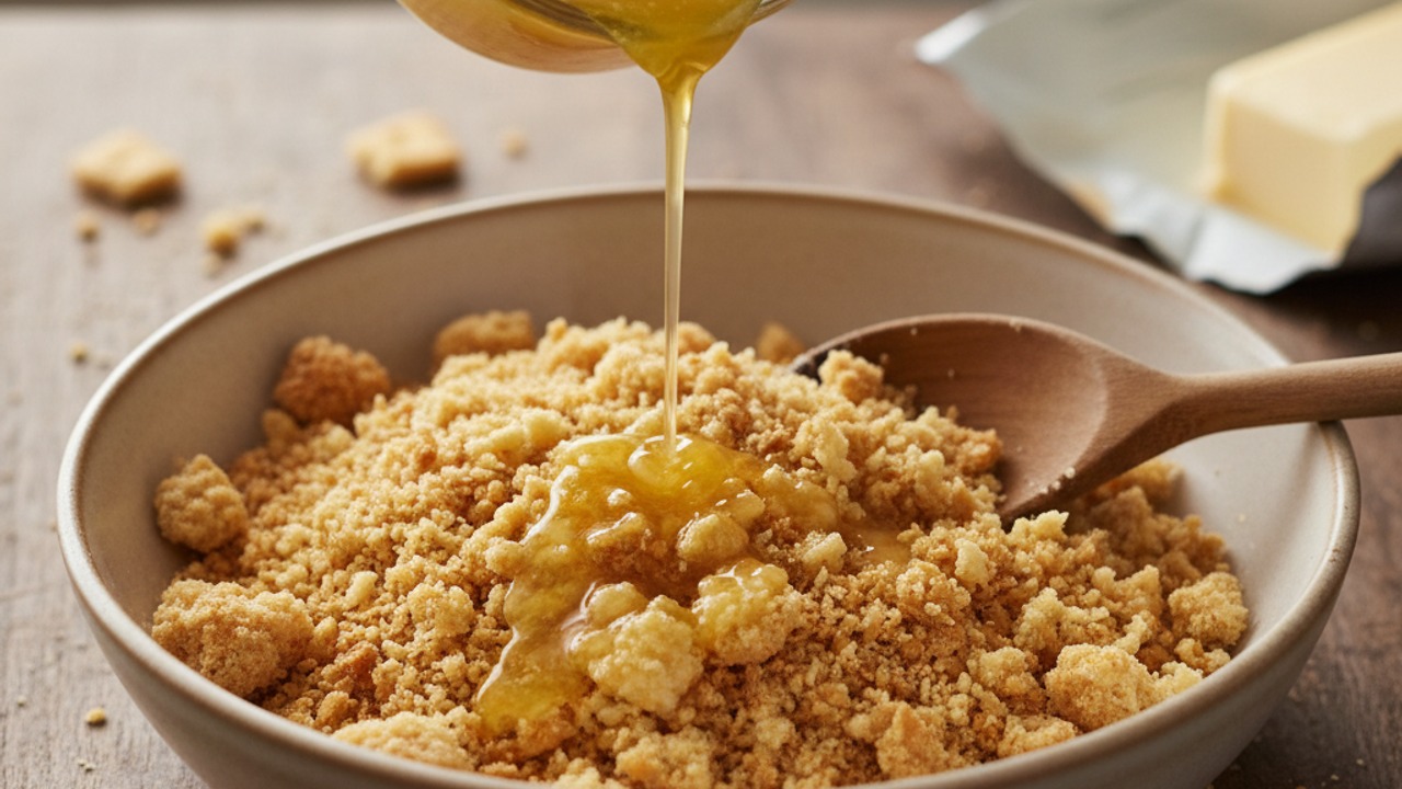 Make the cracker topping