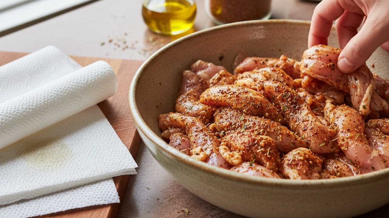 Marinate the chicken
