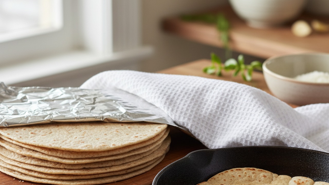 Warm the tortillas
