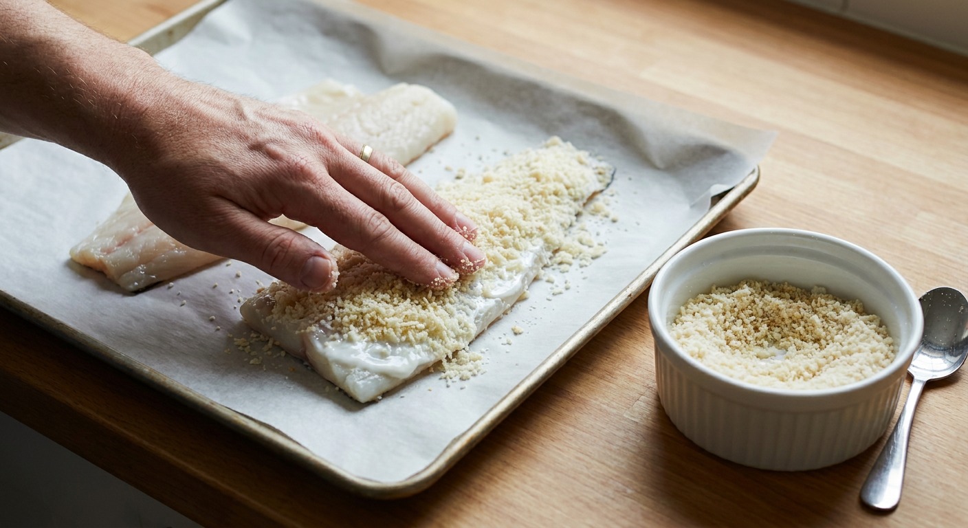 Coat the fillets