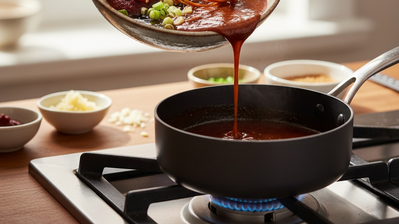 Make the bulgogi glaze