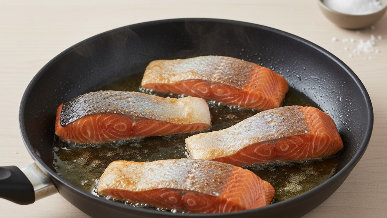 Pan-sear the fillets