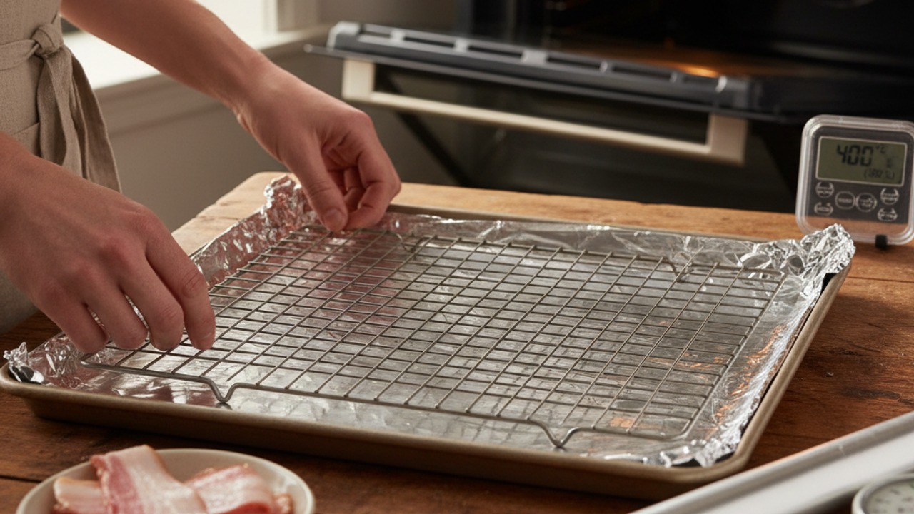 Preheat oven and prepare pan