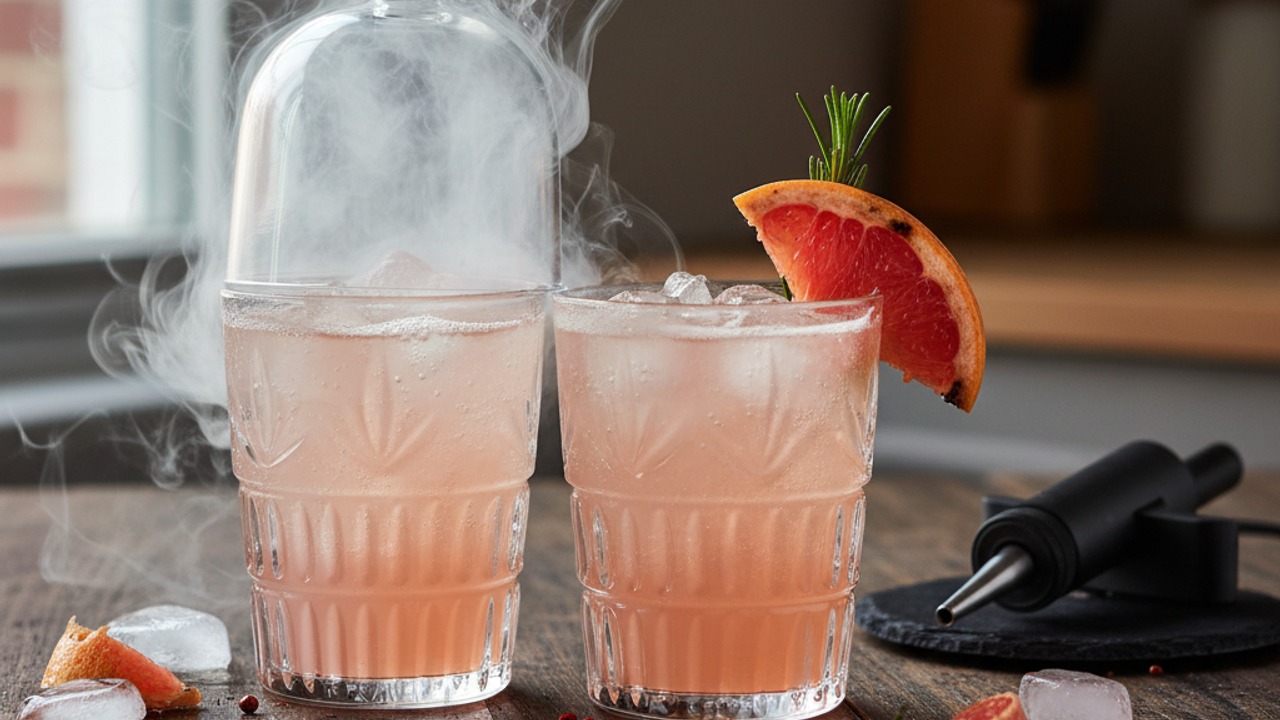 Serve and optional smoke