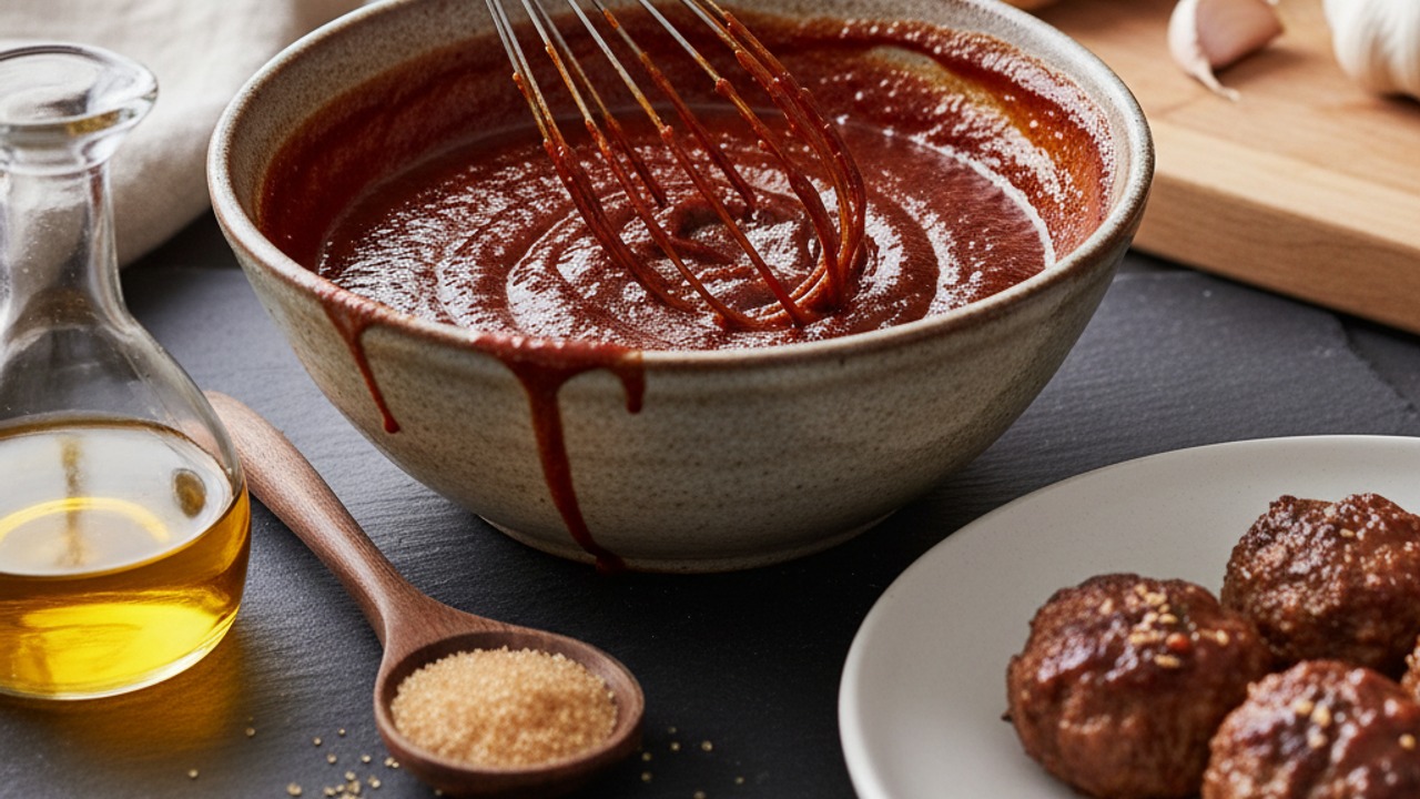 Make the gochujang glaze