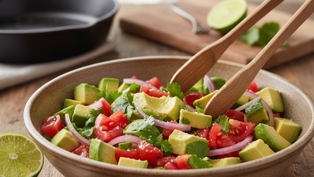 Make the avocado salsa