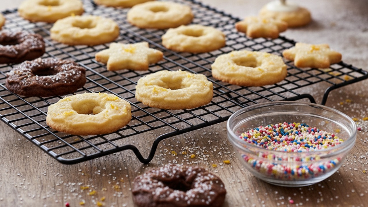 Bake, cool, and finish