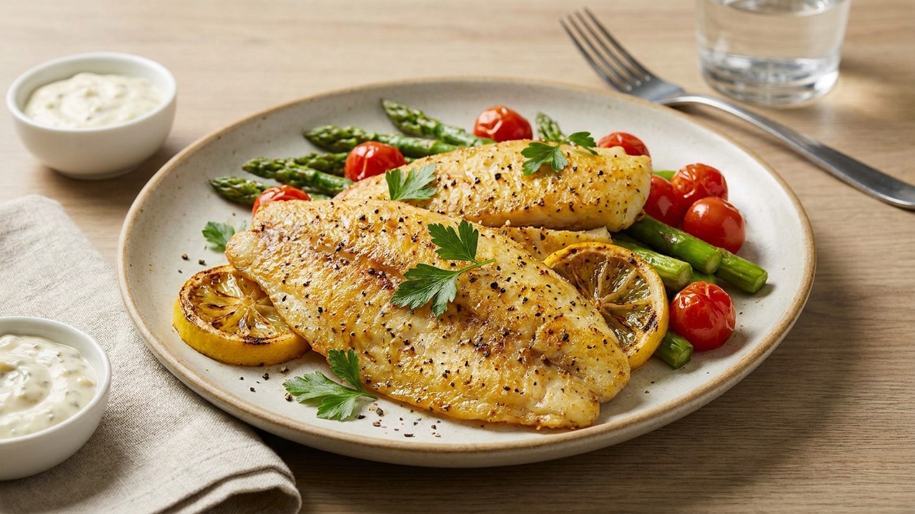 Air Fryer Lemon Pepper Tilapia
