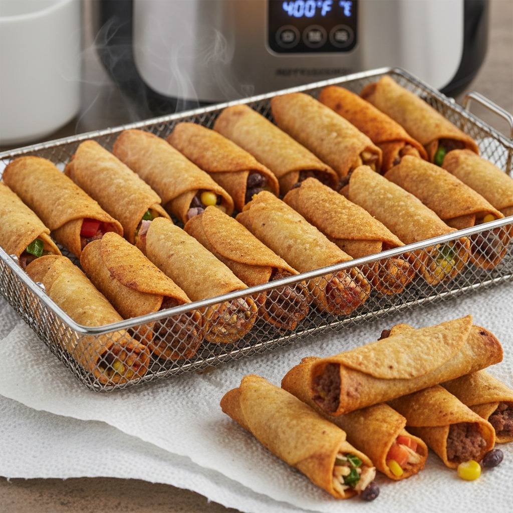 Air fry until golden and crispy