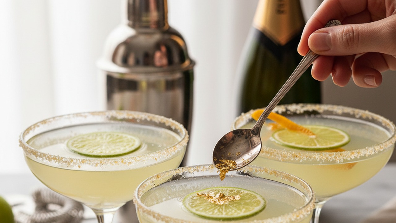 Garnish for luxe presentation