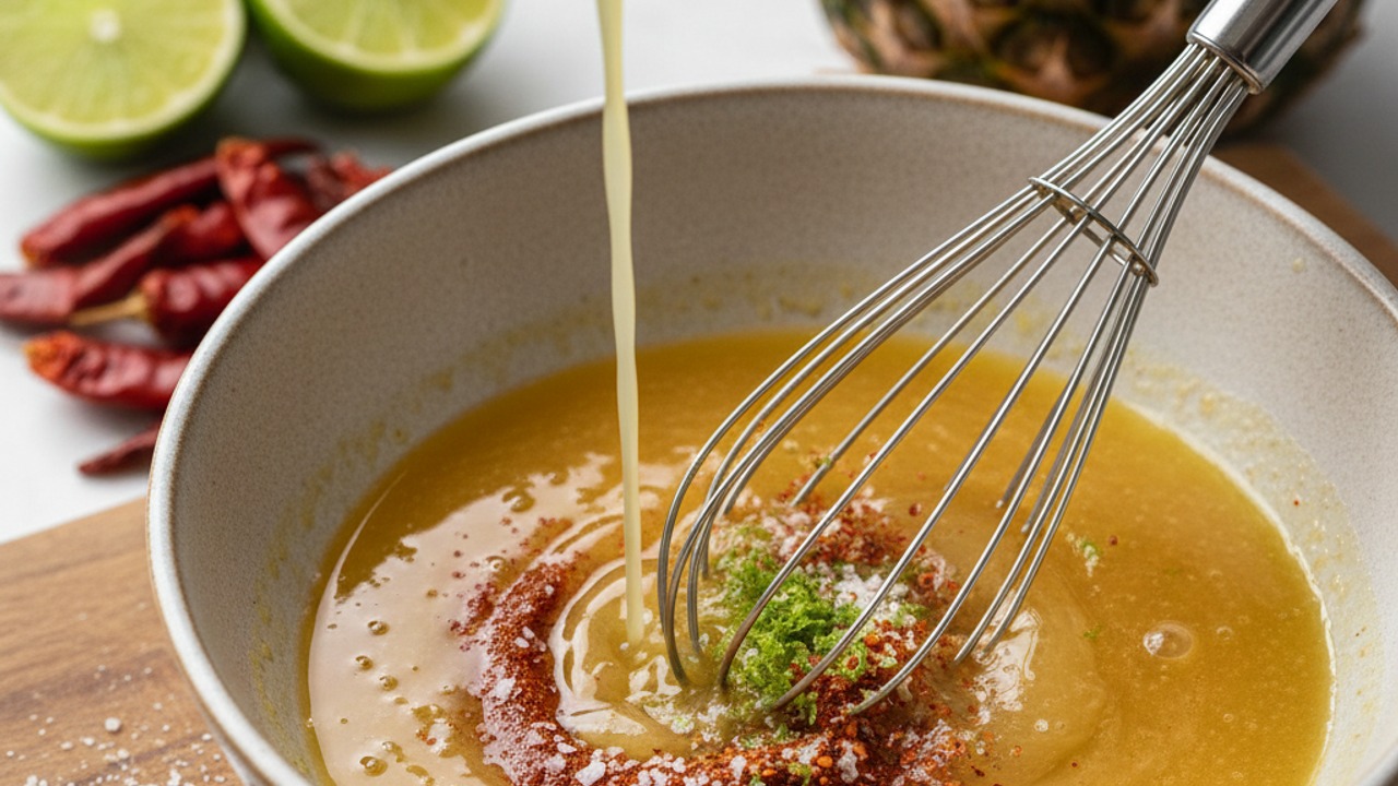 Make the chile-lime glaze