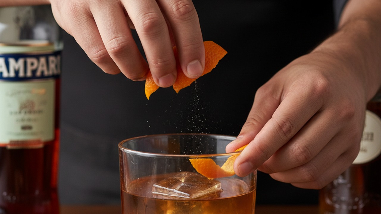 Express and garnish