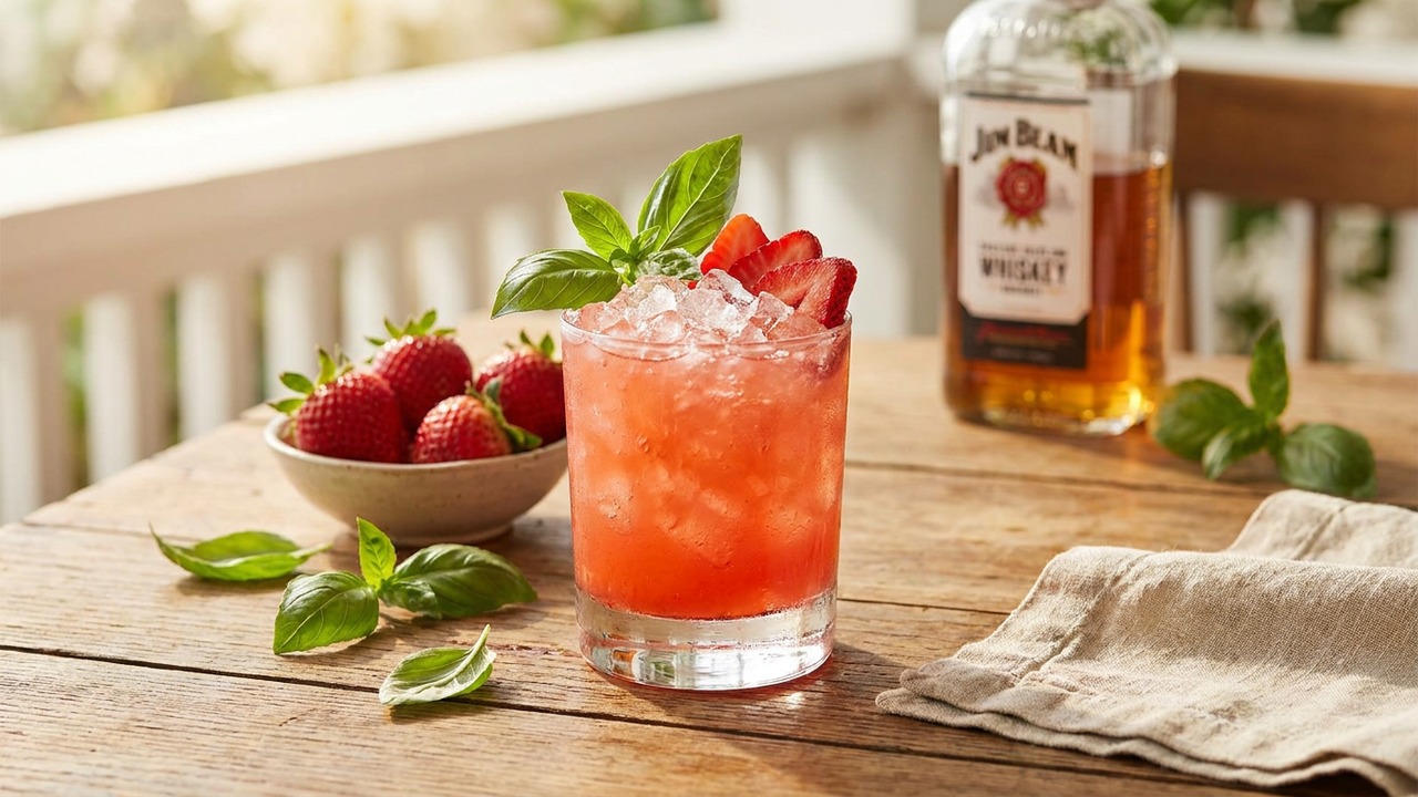 Strawberry Basil Smash
