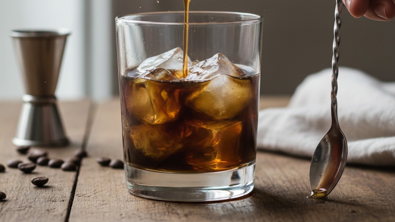 Optional: add a splash and gently mix