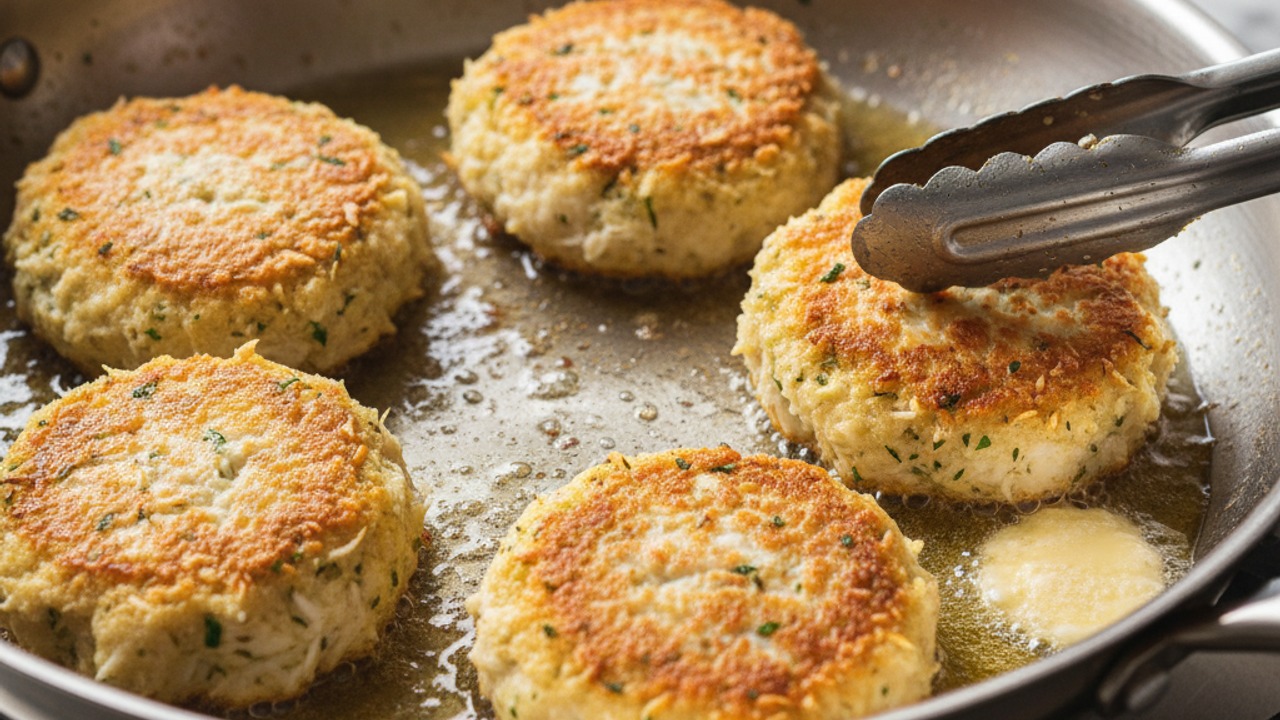 Pan-fry until golden