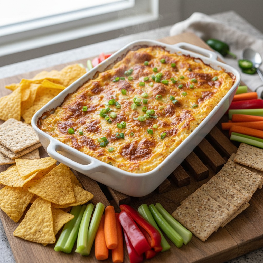 Garnish and serve hot