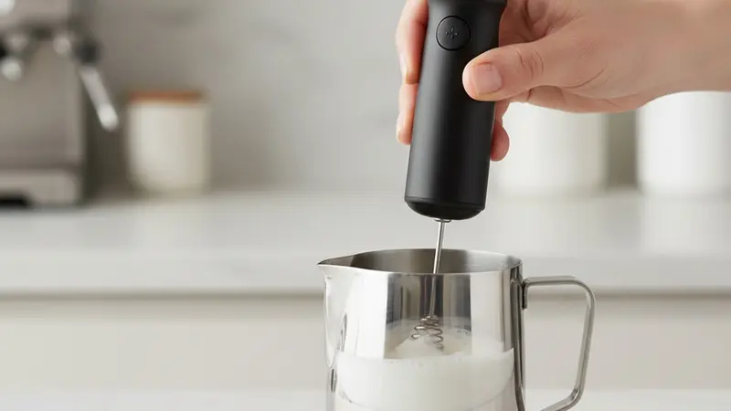 Optional froth and texture