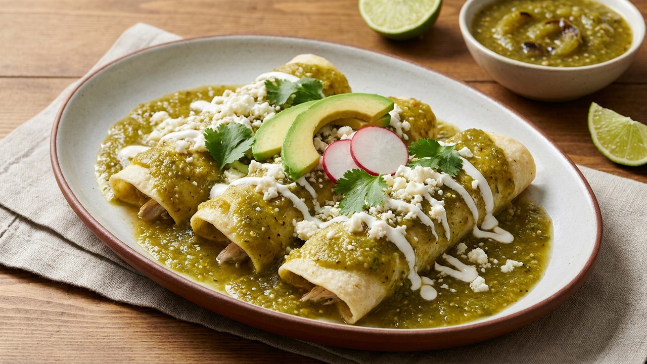 Enchiladas Verdes