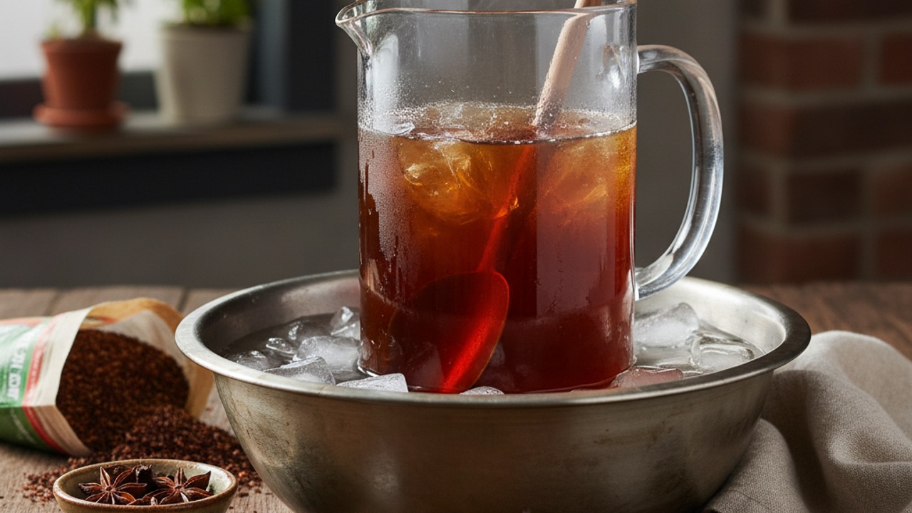 Cool the tea