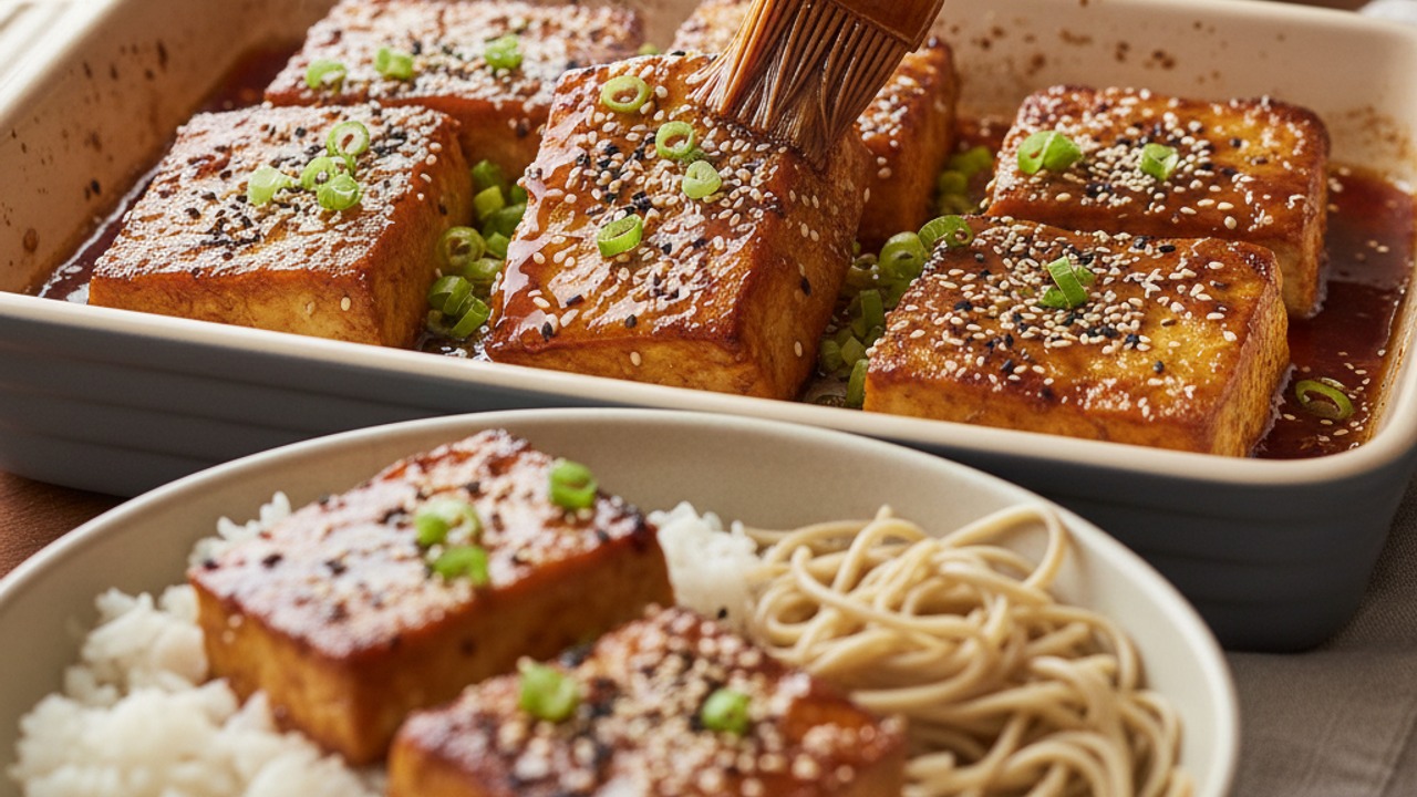 Glaze, finish, and garnish
