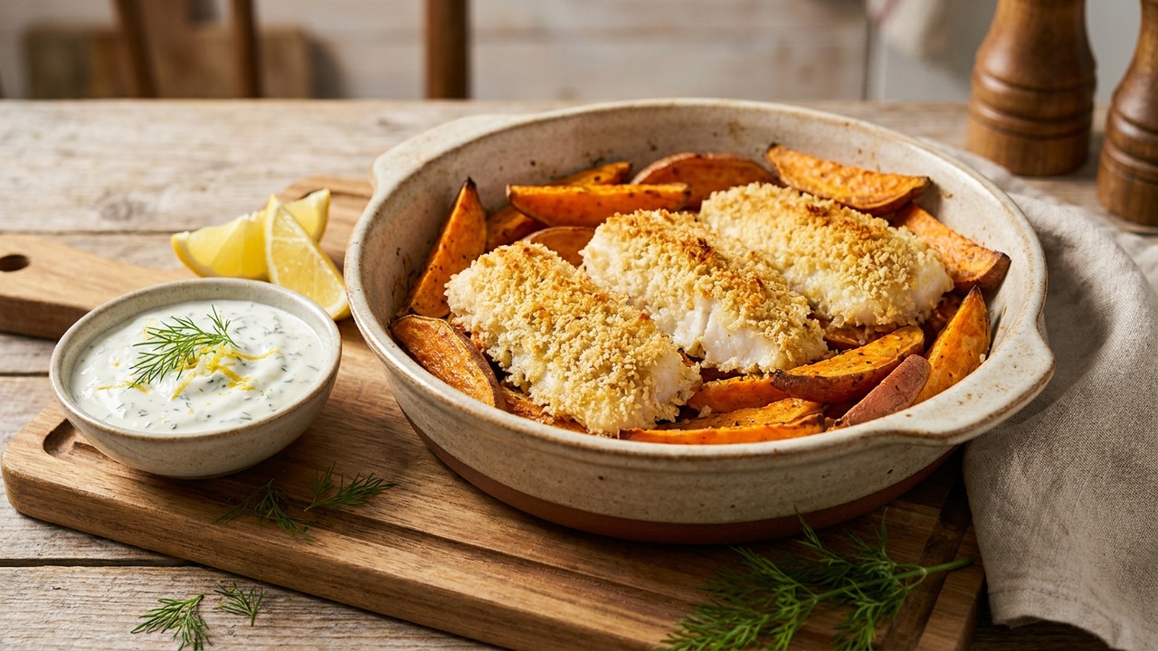 Healthy Fish and Chips