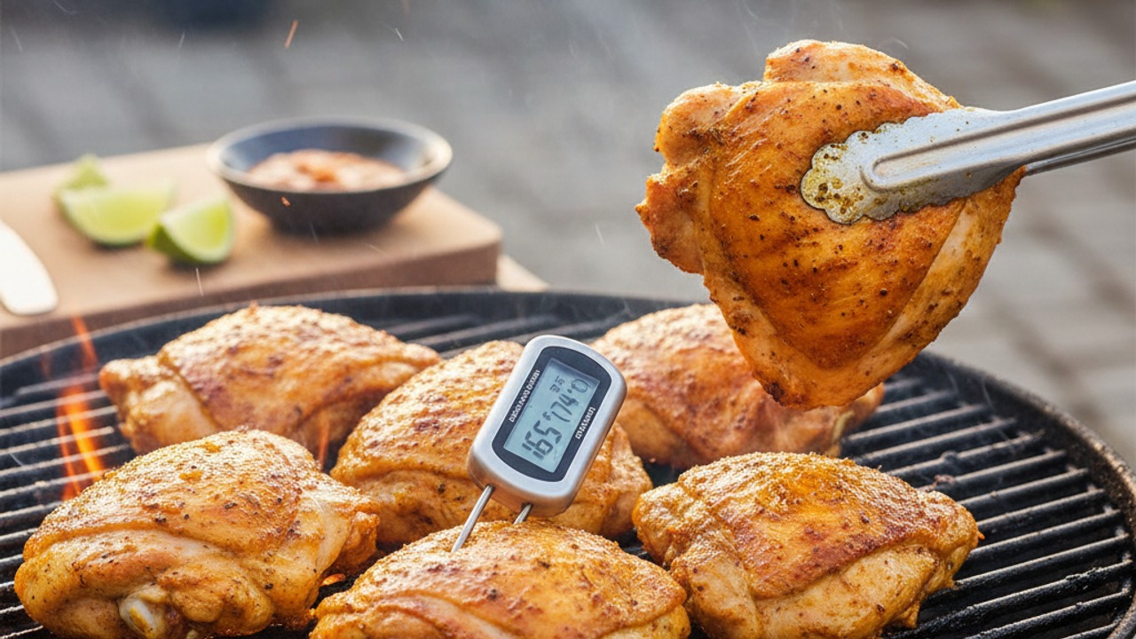 Grill the chicken