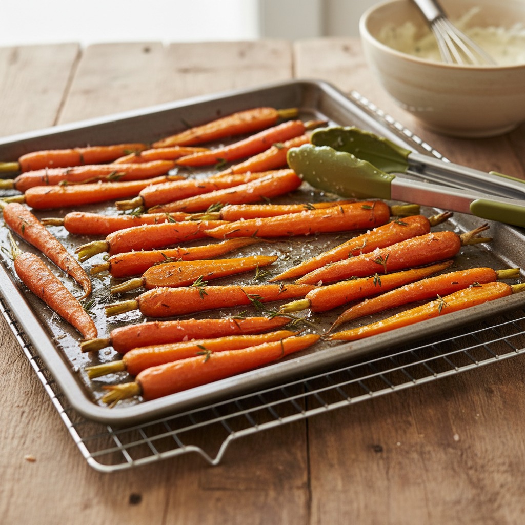 Roast the carrots