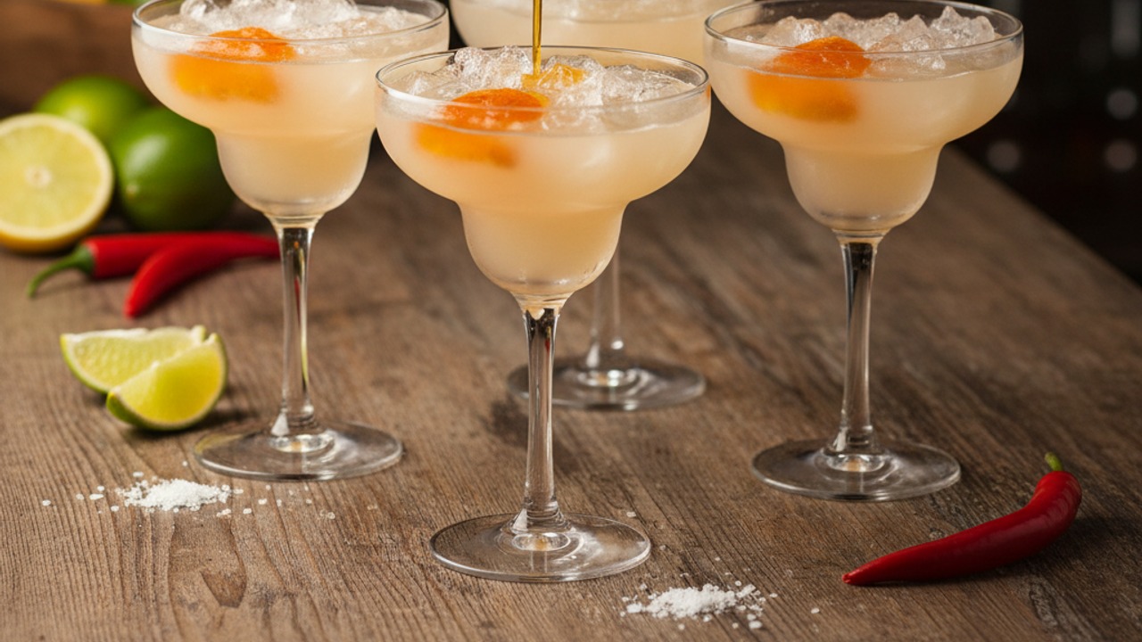 Serve and float Grand Marnier