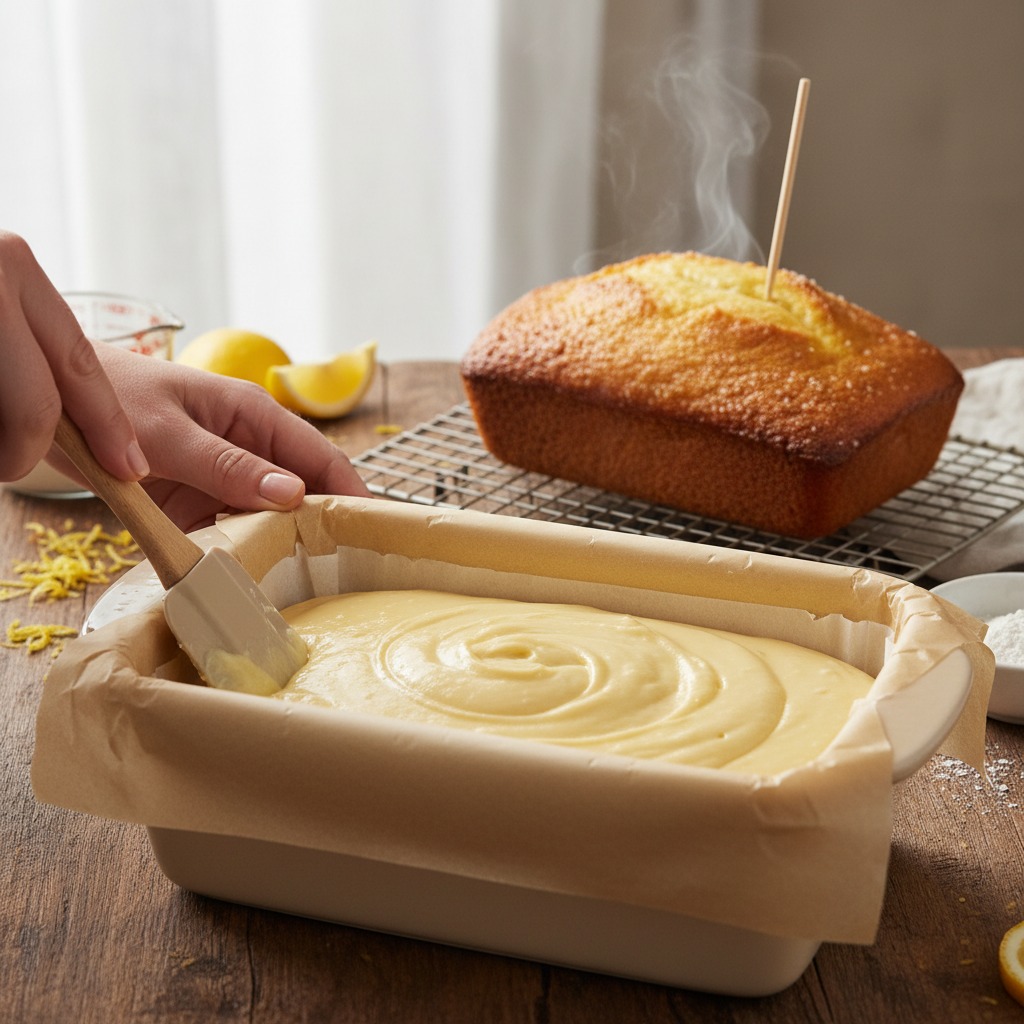 Bake the loaf