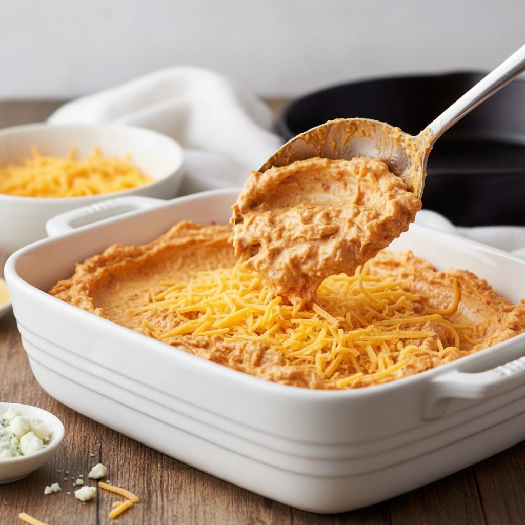 Transfer to a baking dish