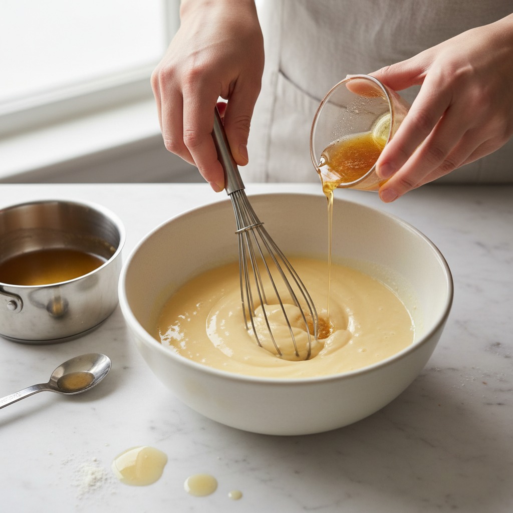 Combine wet ingredients