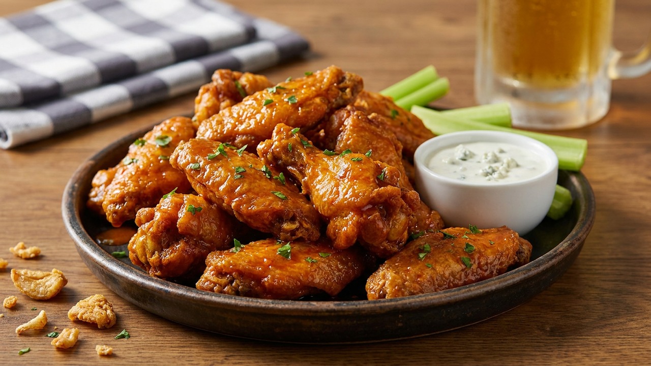 Deep Fried Buffalo Wings