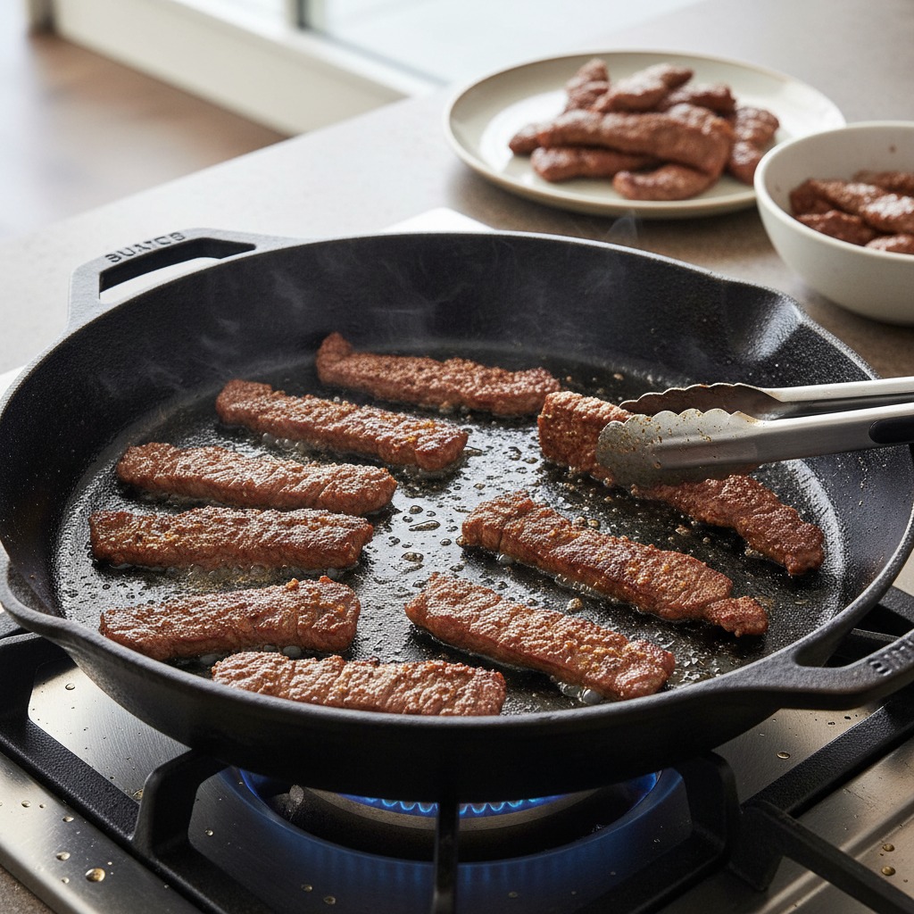 Sear the beef
