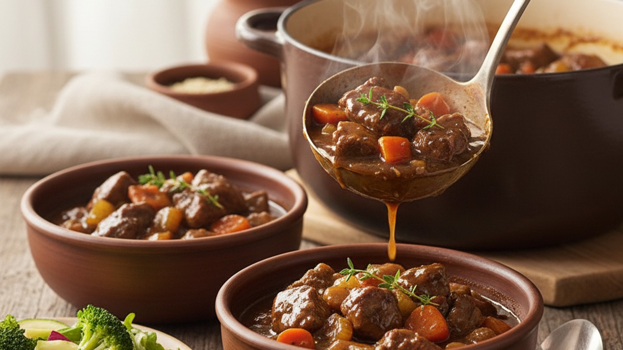 Serve warm