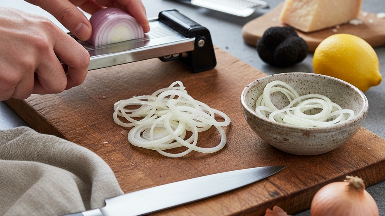Prep the shallots