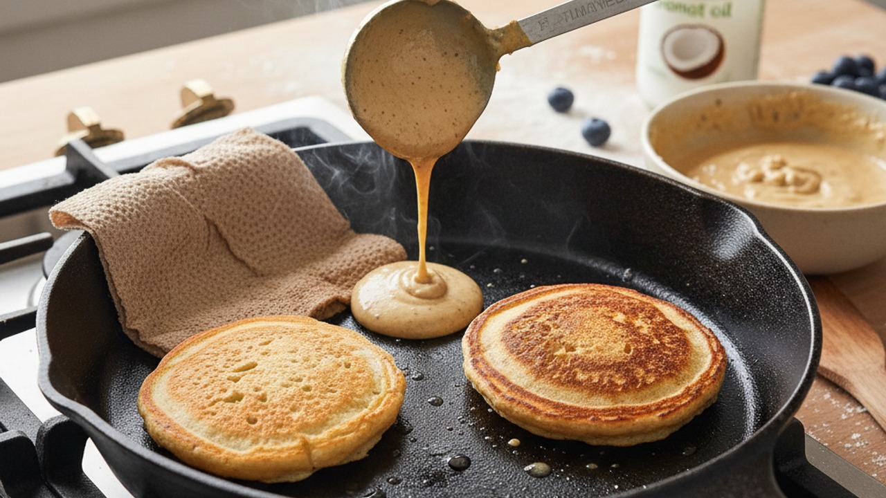 Cook pancakes