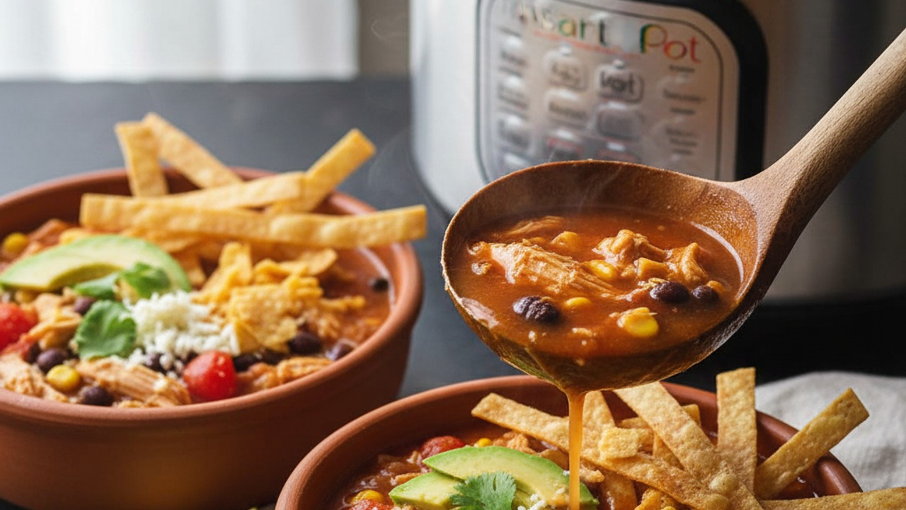 Serve with crunchy tortillas
