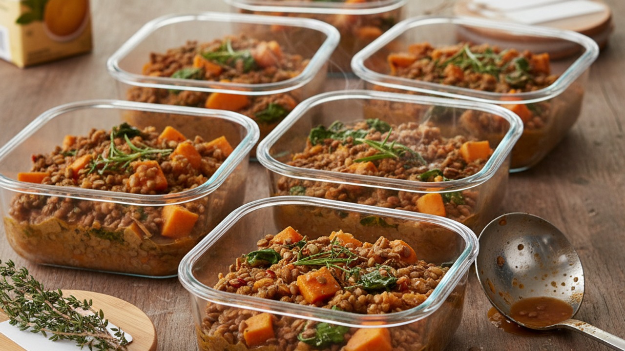Portion and store for meal prep
