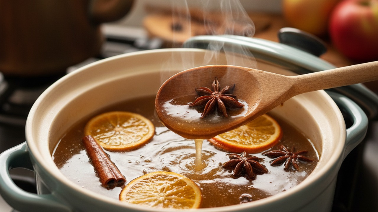 Simmer to marry flavors